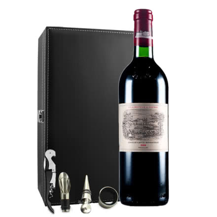 (列级庄·名庄·正牌)法国拉菲酒庄2004干红葡萄酒750ml（又译大拉菲、拉菲城堡）