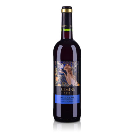 【升级版】法国茉莉花博若莱干红葡萄酒750ml