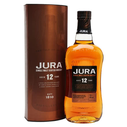 吉拉（JURA）12年单一麦芽威士忌700ml