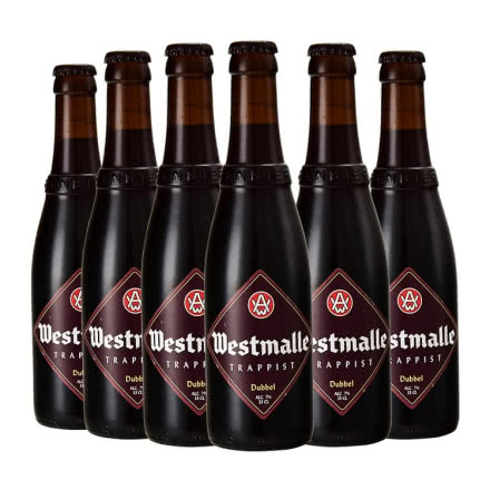 比利时进口西麦尔修道院双料啤酒330ml*6瓶装
