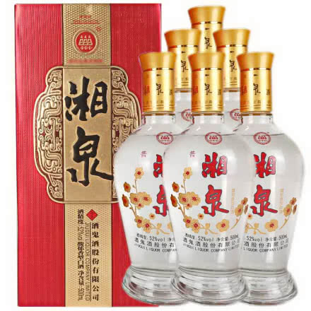 52°酒鬼酒·普湘泉酒500ml×6瓶（2012年）