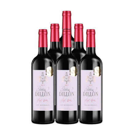 法国帝龙（中级庄）城堡干红葡萄酒750ml*6