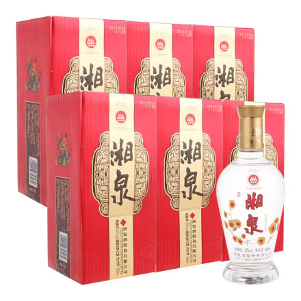 【老酒】52°湘泉普湘泉酒500ml（2012年）（6瓶装）