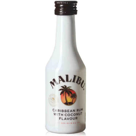 【小酒版】21°英国进口马利宝 Malibu椰子朗姆酒50ml