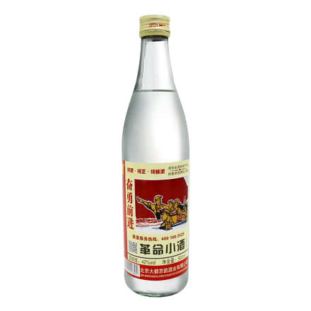 42°北京大都京韵革命小酒500ml*单瓶装