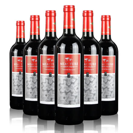 澳大利亚米爵袋鼠赤珠霞干红葡萄酒750ml*6瓶装