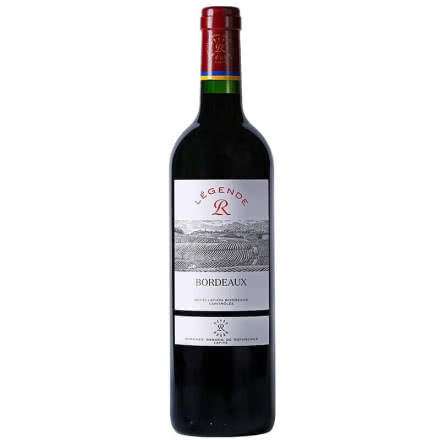 法国进口红酒 拉菲传奇波尔多红葡萄酒法定产区 750ml