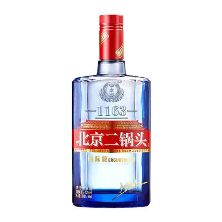 永丰北京二锅头国际版大师酿 清香型白酒 500ml蓝瓶42度1瓶