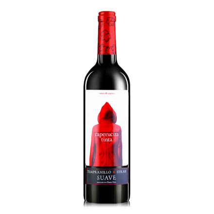 西班牙原瓶进口DO级红酒小红帽干红葡萄酒 750ml