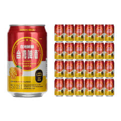 台湾啤酒原装进口水果味啤酒香郁芒果味整箱330ml（24听装）