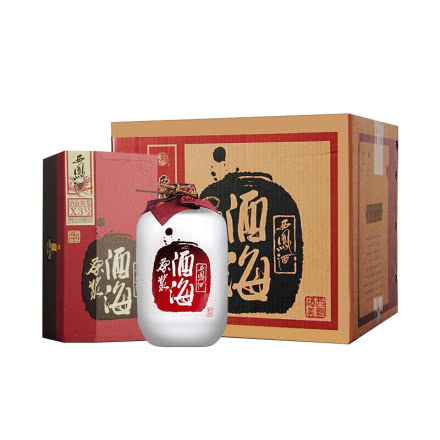 西凤酒 酒海原浆系列 凤香型白酒 52度X3号 2013年-2014年 产 整箱6瓶