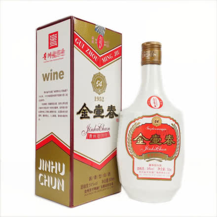 贵州54°金壶春酒 平坝酒厂复古版 酱香型白酒500ml*1瓶
