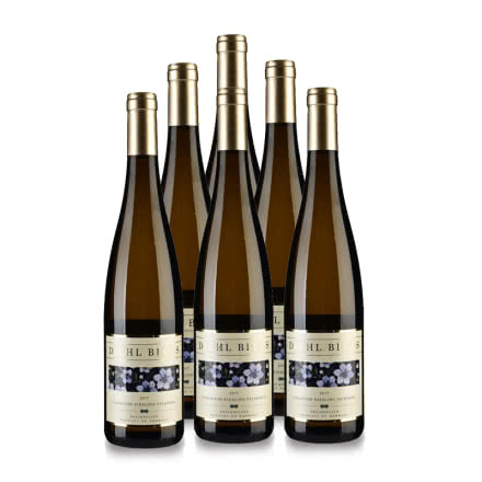 12.5°德国（原瓶进口）图岚朵雷司令半干白葡萄酒（花标）750ml*6