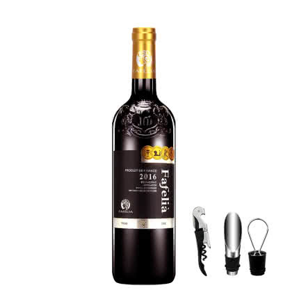 【试饮】法国原瓶进口 14°法菲妮·伯爵干红葡萄酒750ml单瓶