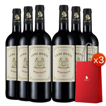 拉蒙圣咏  波尔多AOC级 法国原瓶进口 干红葡萄酒750ml*6