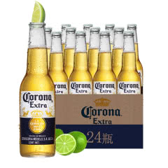 墨西哥风味啤酒CORONA科罗娜啤酒整箱330ml（24瓶装）