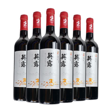 中国英露赤霞珠干红葡萄酒750ml*6瓶