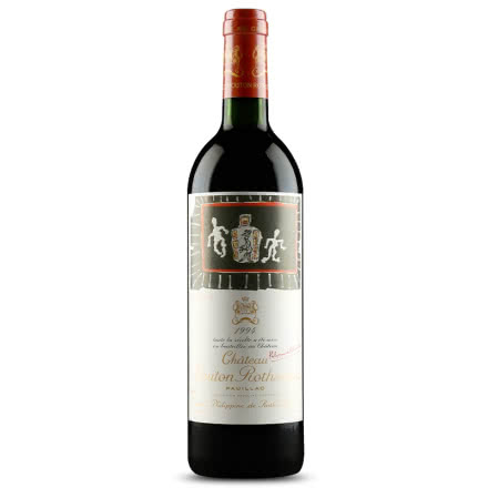1994年 木桐酒庄干红葡萄酒 木桐正牌 法国原瓶进口红酒 单支 750ml