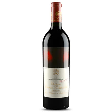 2009年 木桐酒庄干红葡萄酒 木桐正牌 法国原瓶进口红酒 单支 750ml