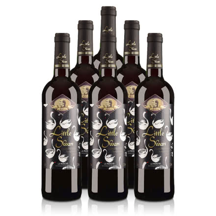 西班牙安徒生·小天鹅干红葡萄酒750ml（6瓶装）