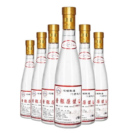 青海互助青稞酒52度青稞原浆（1951）清香型白酒500ml*6瓶整箱